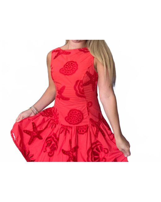 SOFIA The Label Red Madelyn Mini Dress