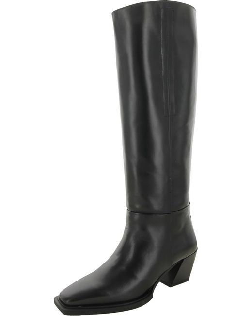 Vagabond Black Tall Leather Knee-high Boots