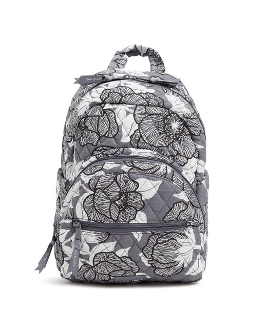 Vera Bradley Gray Essential Compact Backpack