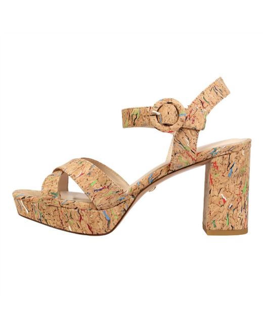 Pelle Moda Multicolor Andrei Cork Heels