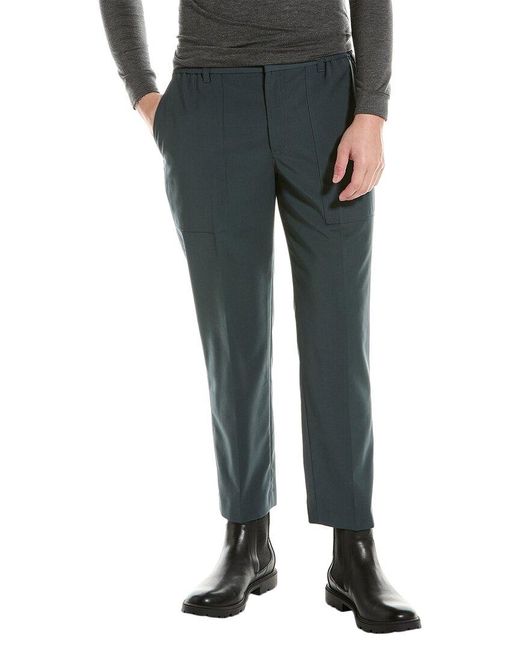 Helmut Lang Gray Core Wool-blend Pant for men