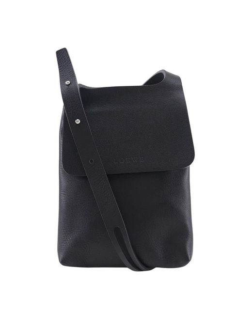 Hermès Black Leather Shoulder Bag (pre-owned)