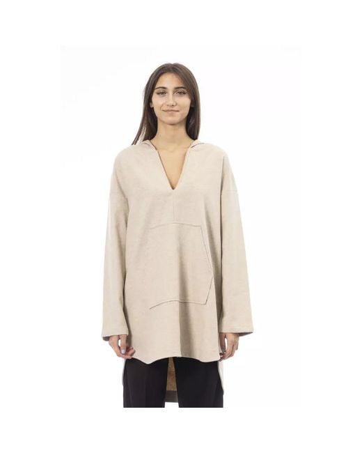 Alpha Studio Natural Wool Hoodie