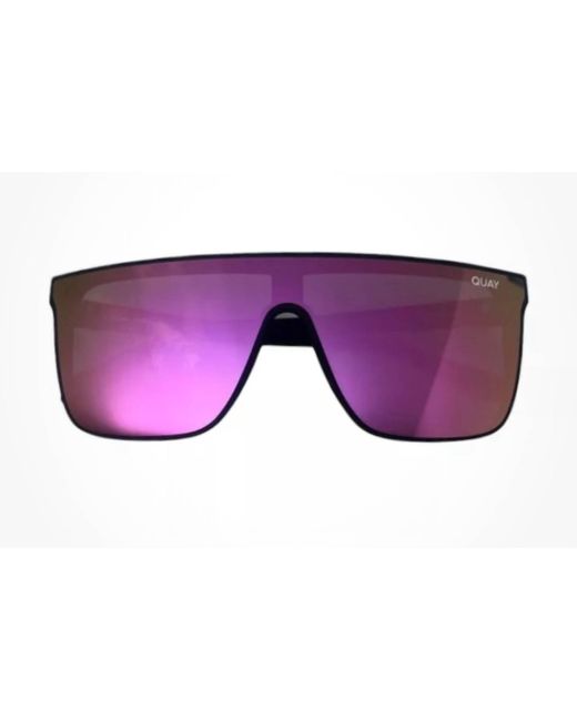 Quay Purple Nightfall Shield Sunglasses
