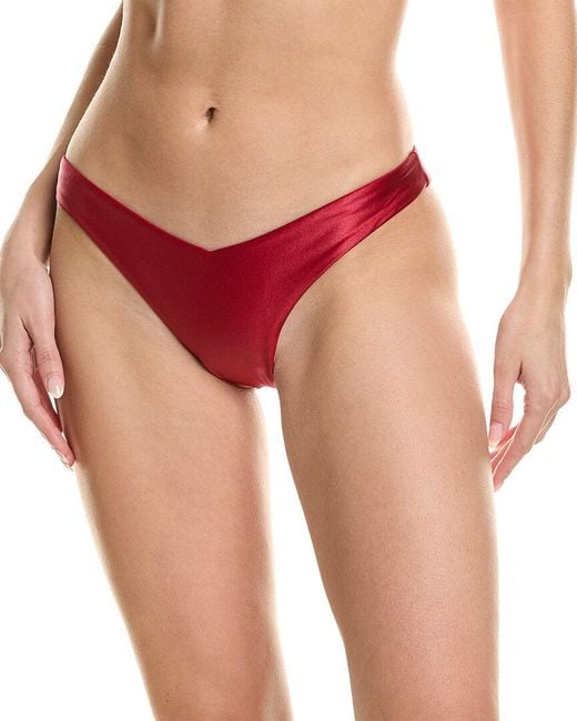 Devon Windsor Red Elisha Bikini Bottom