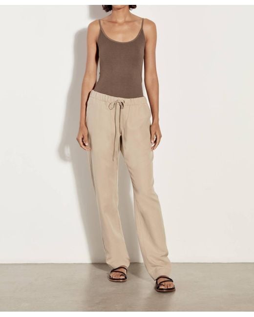 Enza Costa Natural Twill Easy Pant