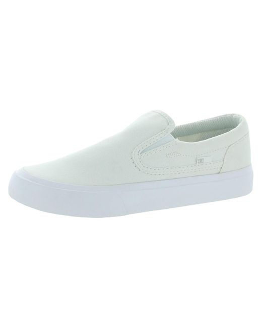 Dc Trase Canvas Lifestyle Skate Shoes in Blue for Men | Lyst