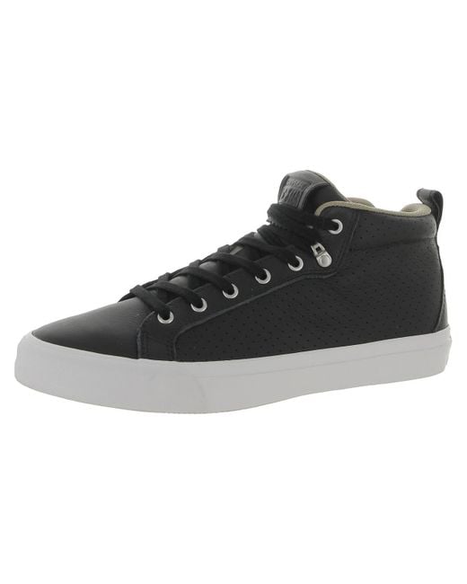 Converse Black As Fulton Mid Leather Lace-up Skate Shoes for men