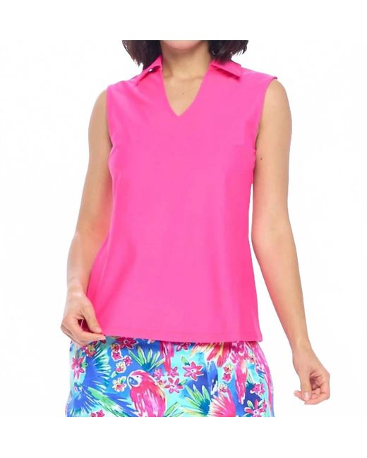 Aryeh Purple Rosa Top