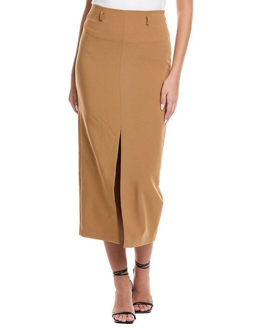 Ba&sh Natural Chirli Maxi Skirt