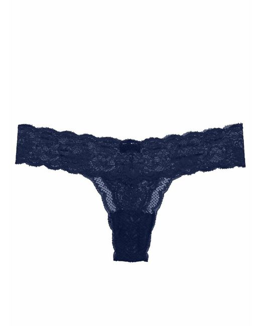 Cosabella Blue Never Say Never Cutie Thong Panty