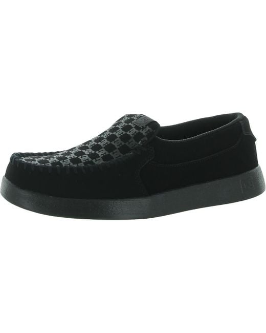 Dc Black Villain 2 Slip On Loafers for men