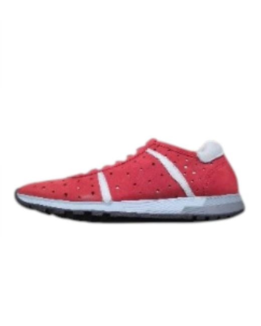 Eric Michael Red Paz Sneakers