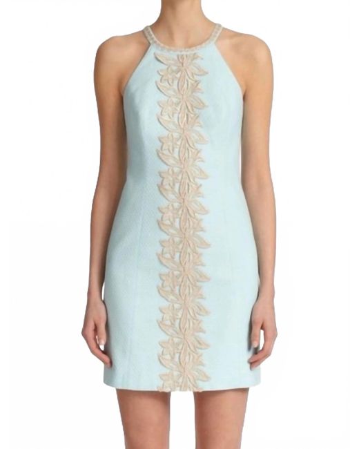 lilly pulitzer embroidered dress NWT Lilly Pulitzer Bird Is Word Dress – BOHO thrift shop main image 1
