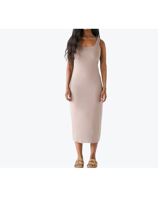 Dex Natural Feeling Bold Midi Dress