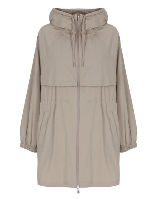 Herno Gray Stretch Parka