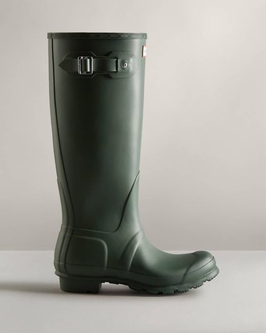 Hunter Green Original Tall Rain Boots