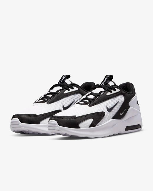 Nike White Air Max Bolt Cu4152-101 Black Running Sneaker Shoes Yup144