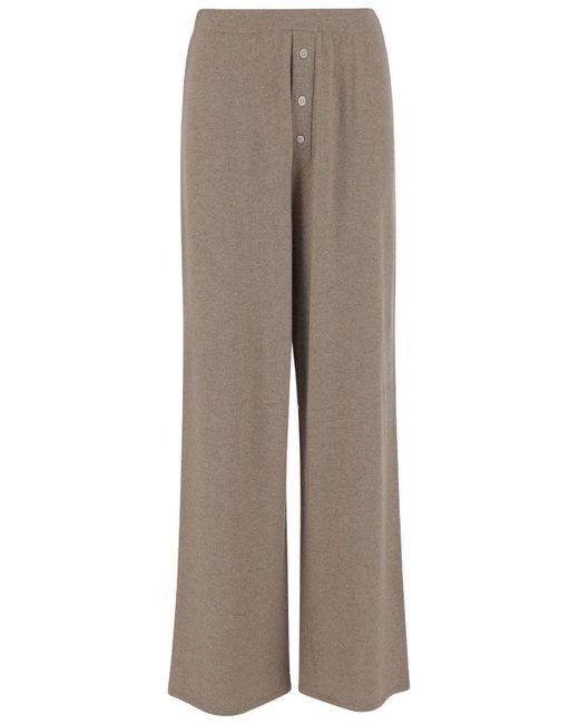 Guest In Residence Gray Cashmere Everywear Pants