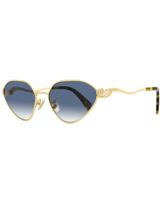 Lanvin Black Rateau Sunglasses Lnv115s 721 Gold/havana 58mm