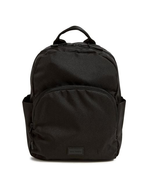 Vera Bradley Black Essential Compact Backpack