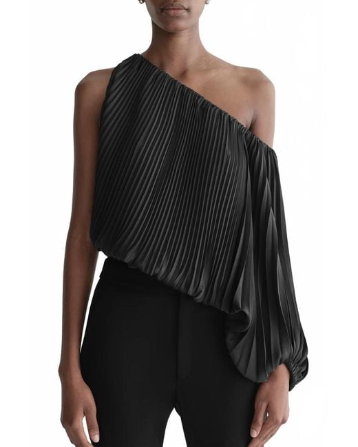A.L.C. Black Mara Top