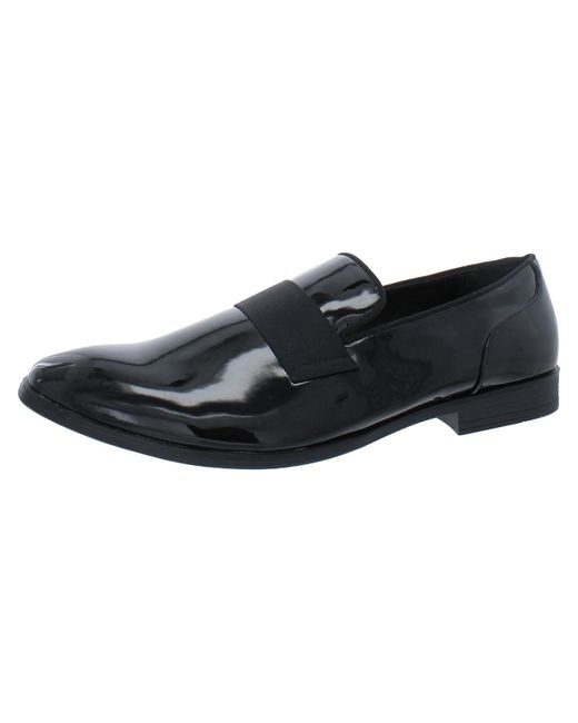 Alfani Black Patent Loafers for men