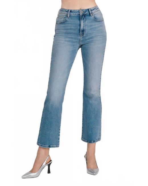Hidden Jeans Blue Medium Light Clean Bootcut Jeans