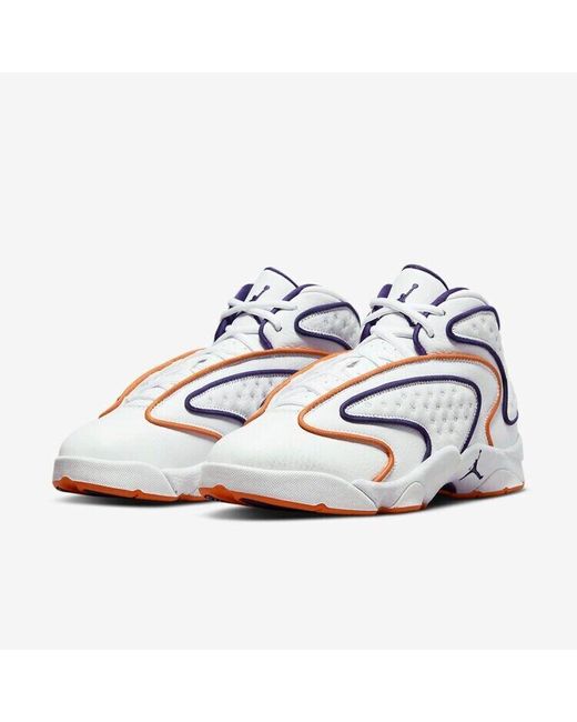 Nike Blue Air Og Cw0907-101 Sneaker 6.5 Orange Basketball Shoes Nr7157