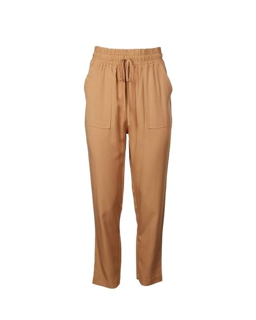Lush Natural Paperbag Pants