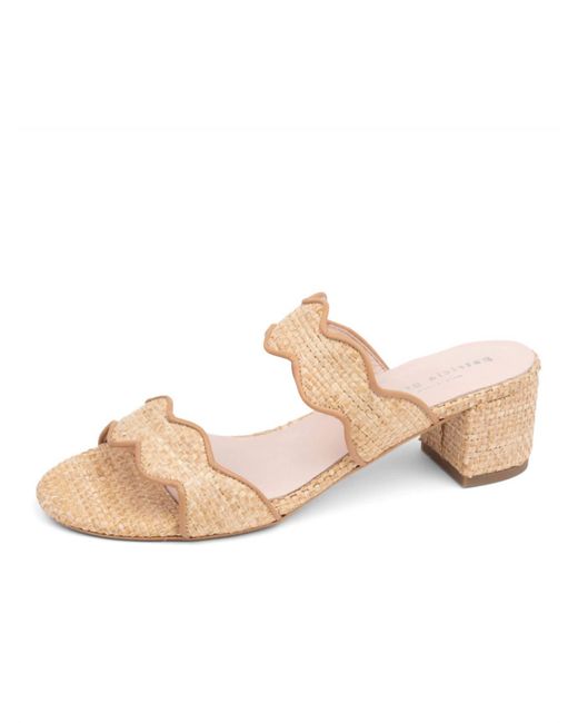 Patricia Green Pink Palm Beach Scalloped Sandal