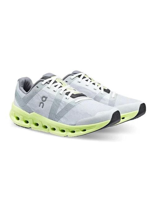 On Shoes White Cloudgo 55-98234 Sneakers Us 9 Frost Hay Athletic Running Shoes Ham362 for men