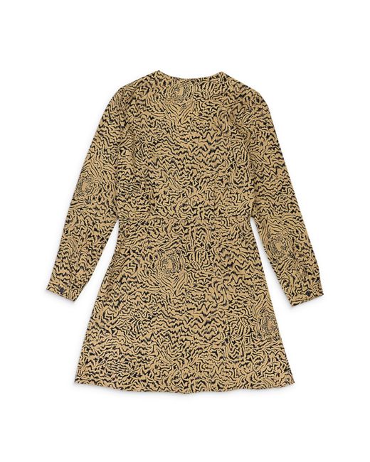 brown long sleeve bodycon maxi dress Barzilio | Ombre Long-Sleeve Bodycon Maxi Dress main image 1