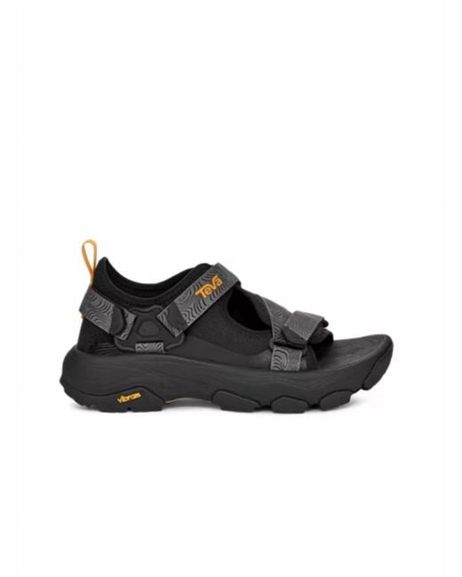 Teva Black Grandview Max Sandals for men