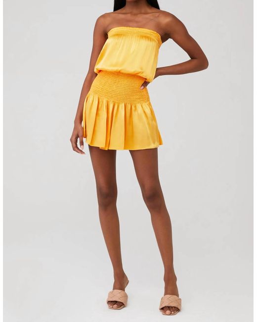 Rays for Days Yellow Mila Dress