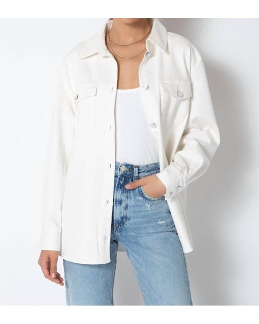 Tart Collections White Scout Long Sleeve Jacket