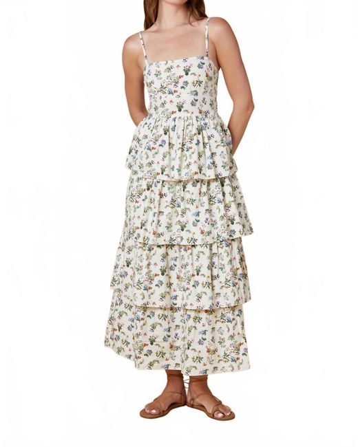 Olivia by Livro Natural Ophelia Tiered Midi Dress