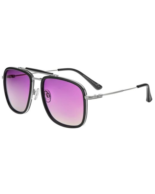 Breed Purple Flyer Polarized Sunglasses for men