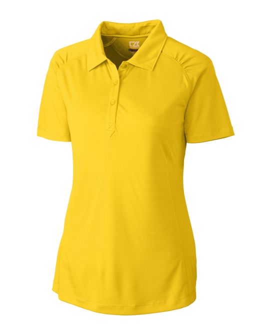 Cutter & Buck Yellow Ladies' Cb Drytec Northgate Polo Shirt