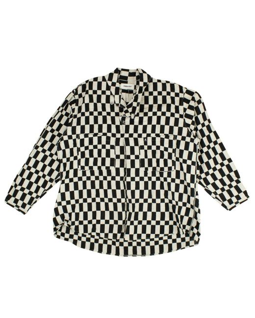 black long sleeve graphic tee