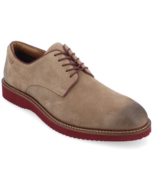 Thomas & Vine Brown Seneca Plain Toe Derby for men