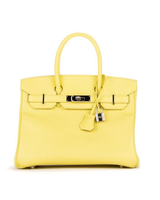 Hermès Birkin 30 in Yellow Lyst