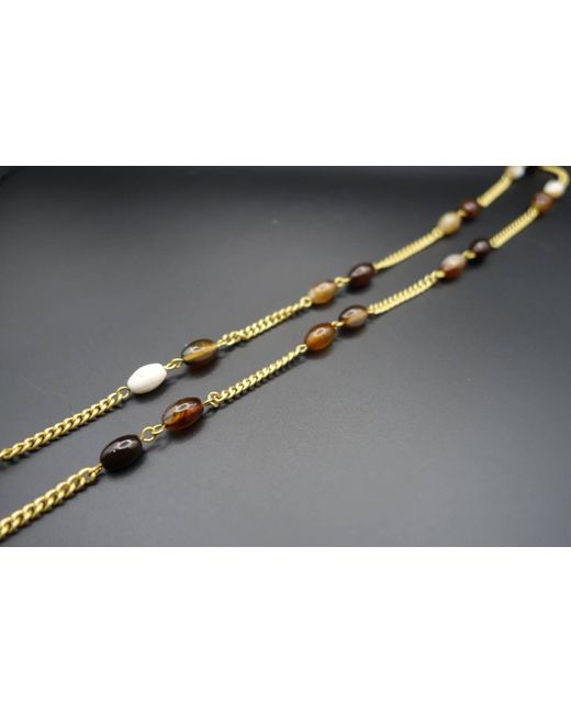StandAwt Black Carnelian Sunglasses Chain
