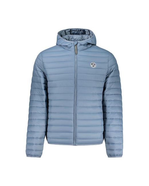 North Sails Blue Poliammide Jacket for men