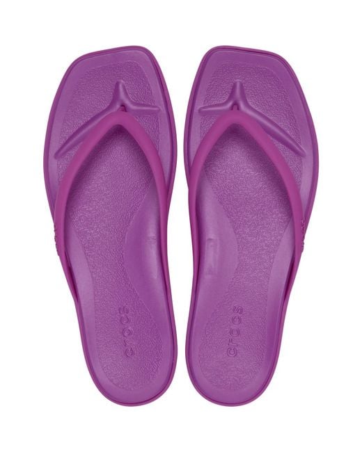 CROCSTM Purple Miami Flip