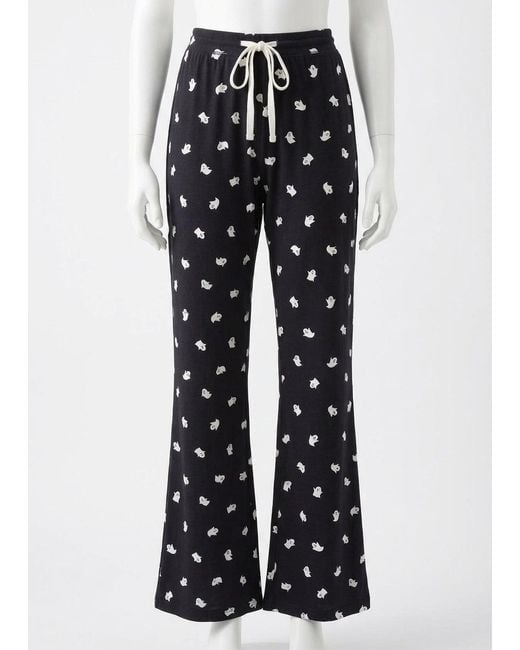 Z Supply Black In The Clouds Ghost Pant