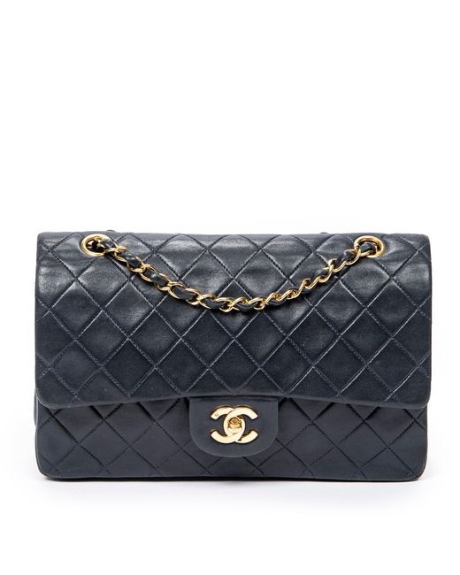 Chanel Classic Double Flap 26 in Blue