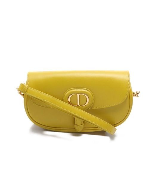 Dior Yellow Bobby East-west Bag Shoulder Bag Leather