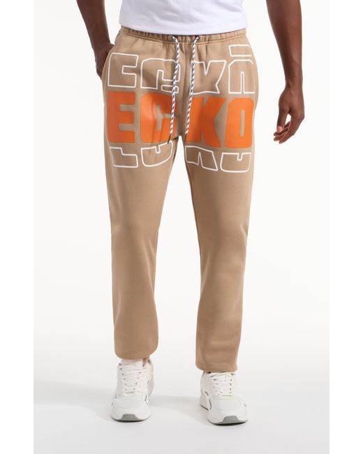 Ecko' Unltd Natural Tracing Draft Jogger for men
