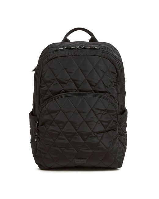 Vera Bradley Black Essential Large Backpack